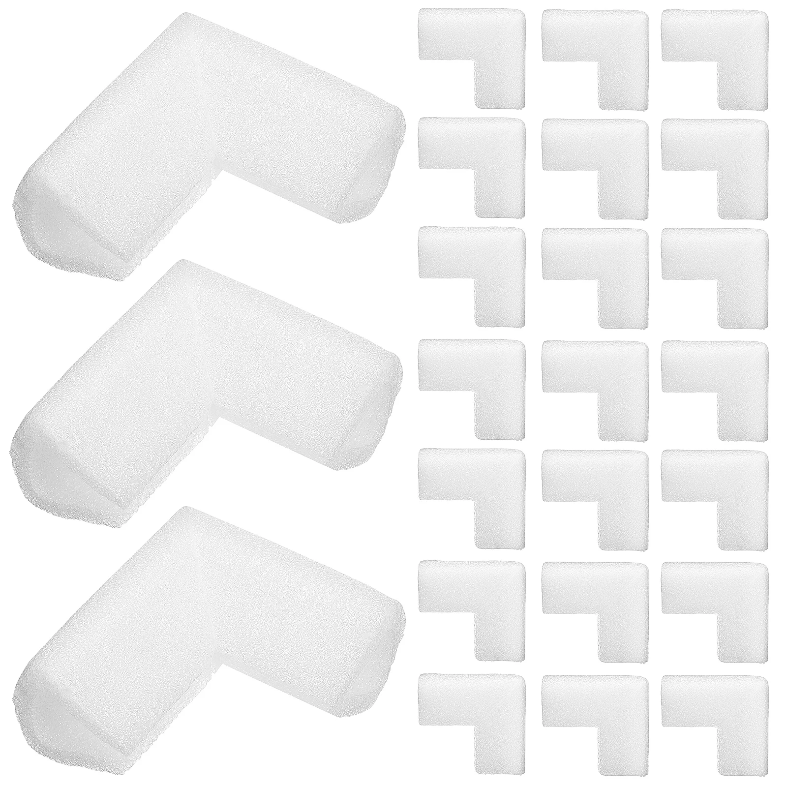 

24pcs Pearl Cotton Corner Guards 30x20CM Shipping Protection Boxes Furniture Carton Anti Collision Lightweight Universal