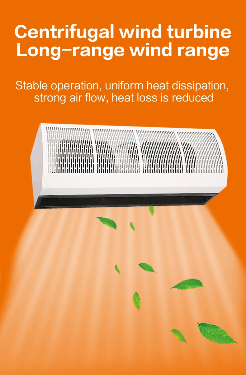 

Industrial High Wind Air Curtain With High Range 32m/s And High Air Volume