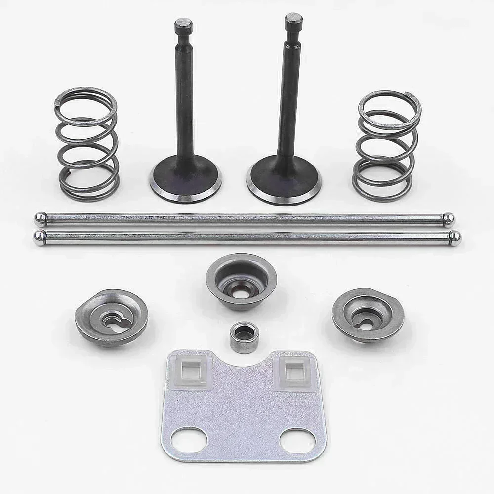 Imagem -03 - Kit de Válvula de Escape de Admissão de Motor Peças de Placa Guia de Haste de Pressão para Motor de Motosserra Honda Gx160 Gx200 5.5hp 6.5hp 14791-ze1010