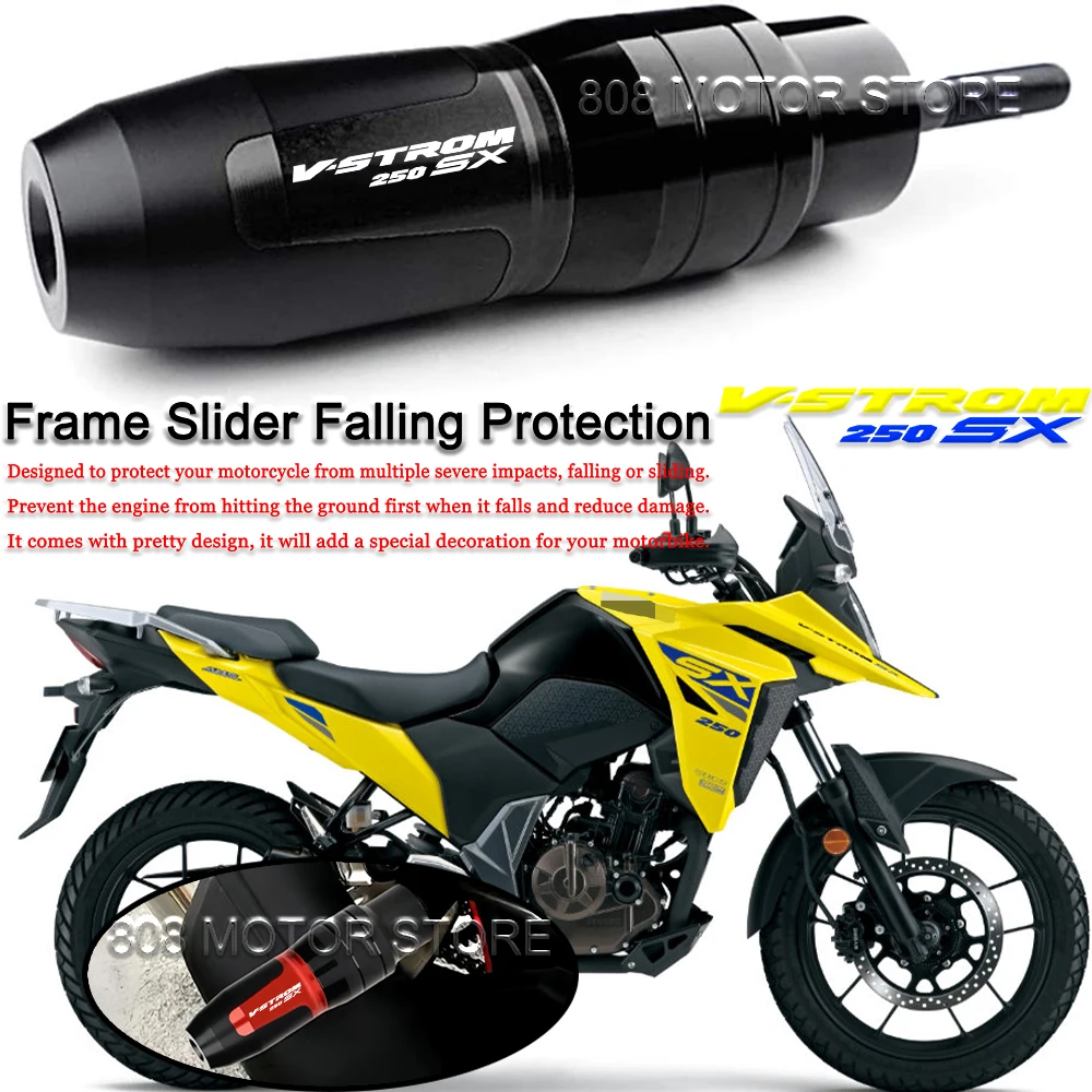 

For V-strom 250sx v-strom 250sx Motorcycle CNC Accessoires Falling protection Exhaust Slider Crash