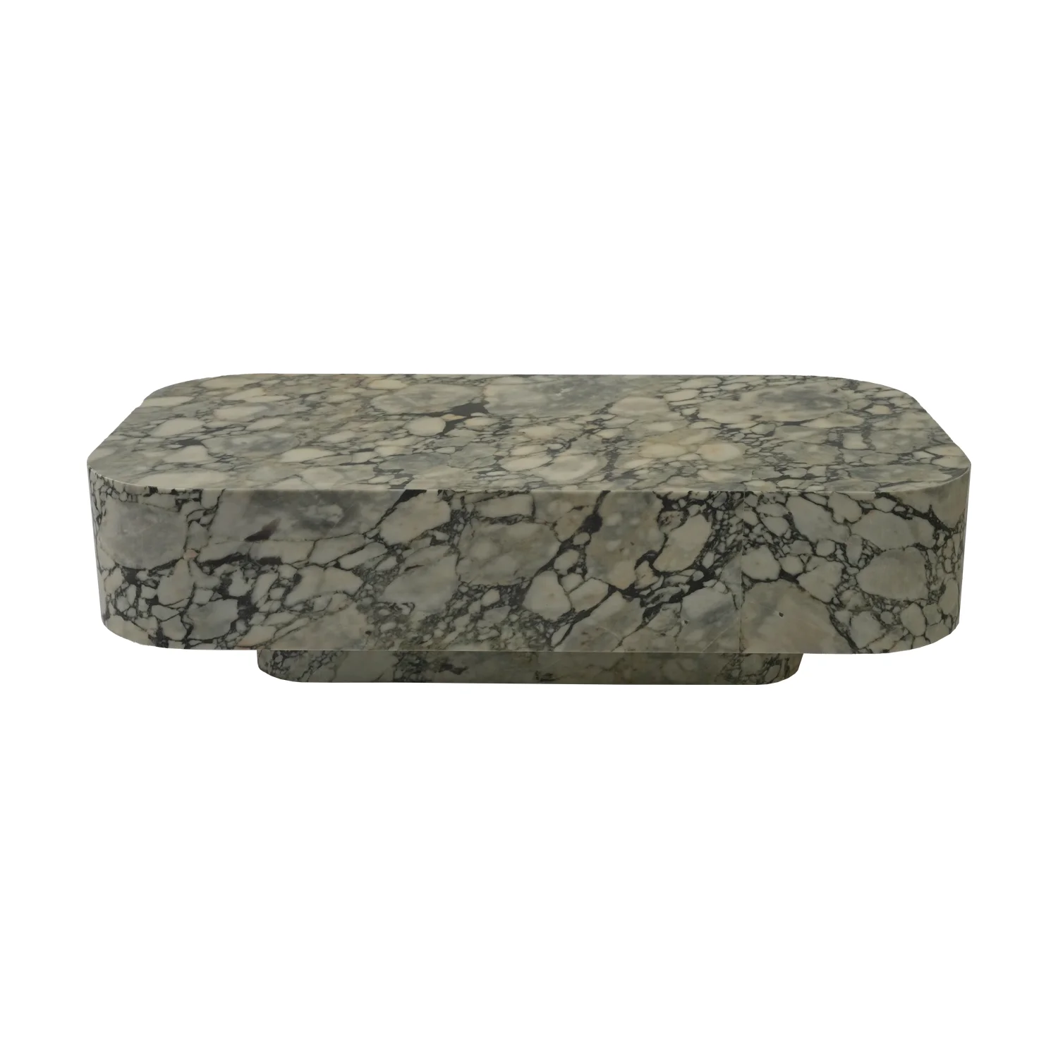 # Modern Living Room Furniture Rectangular Marble Tabletop Coffee