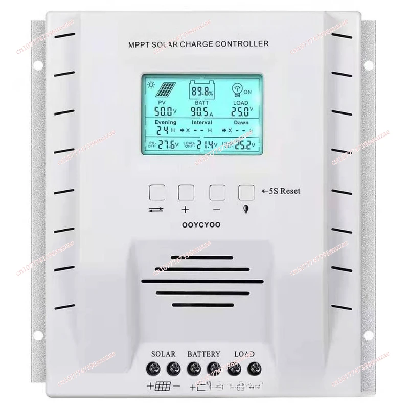 

Solar Controller MPPT 60A Solar Charge Controller 12V/24V Maximum Input 100V