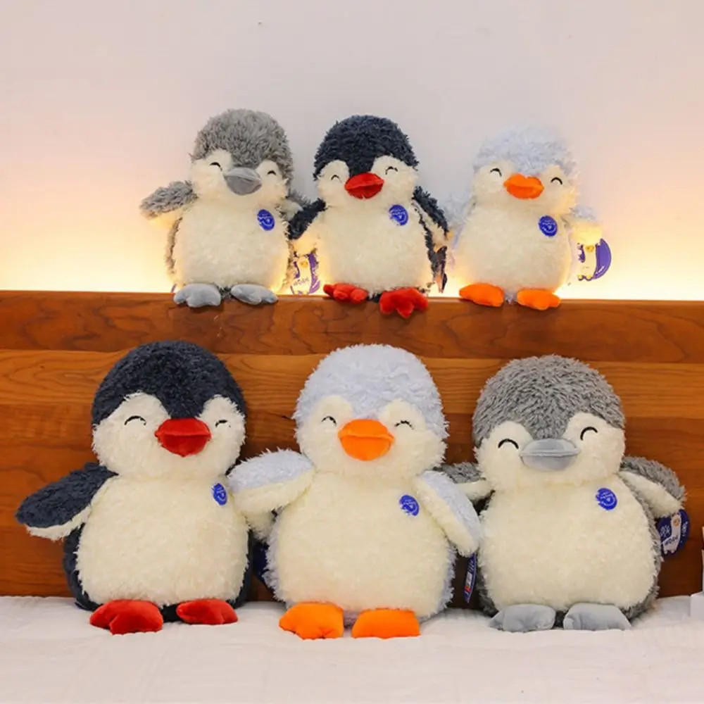 

Standing Posture Penguin Plush Toy Soft Plushie Interesting Stuffed Penguin Doll Kawaii Cartoon Penguin Doll Accompany Appease