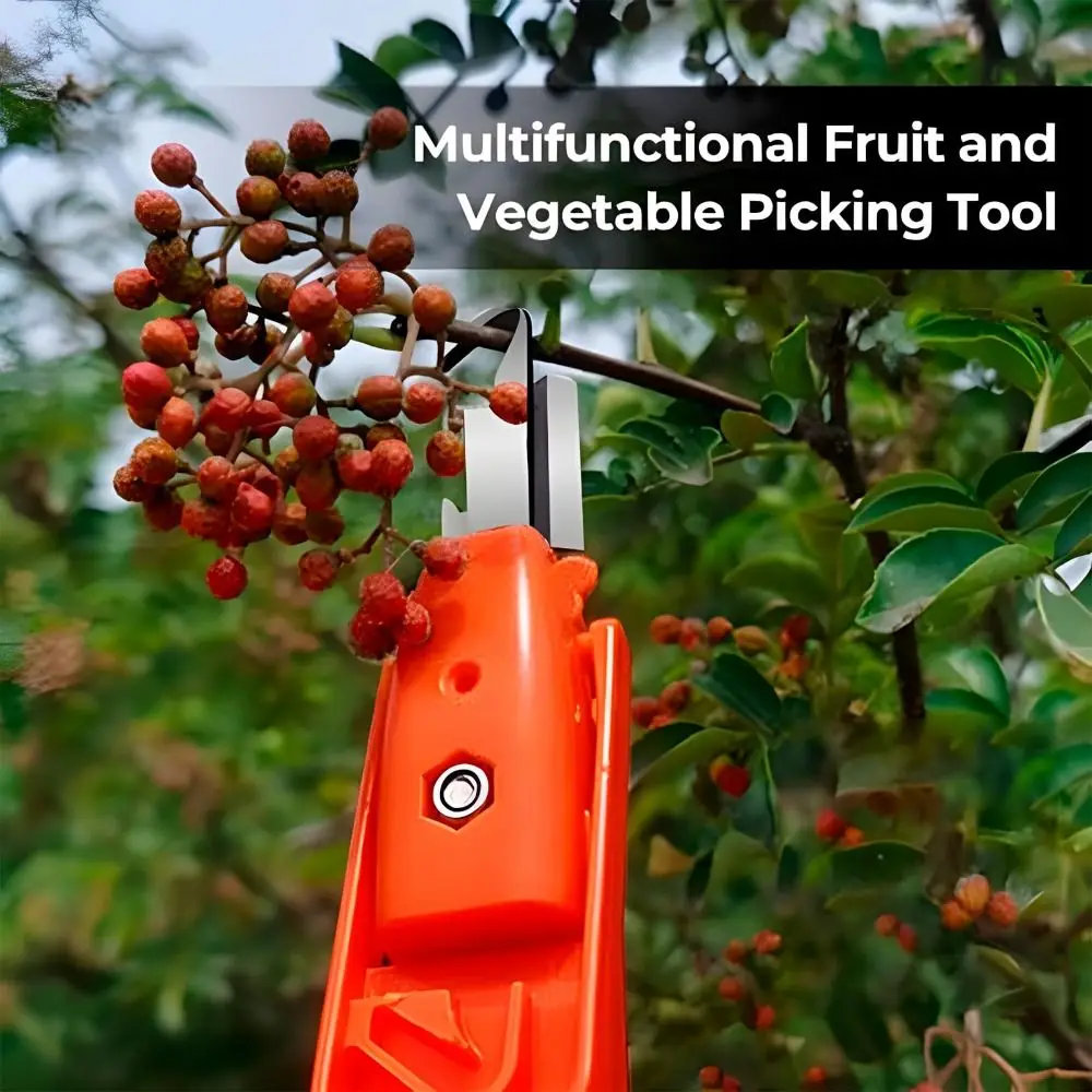 Portable Picking Farm Pepper ​Gathering Tools Portable Easy to Use Fruit Catcher Garden Tool Garden Picking Device for Farmers