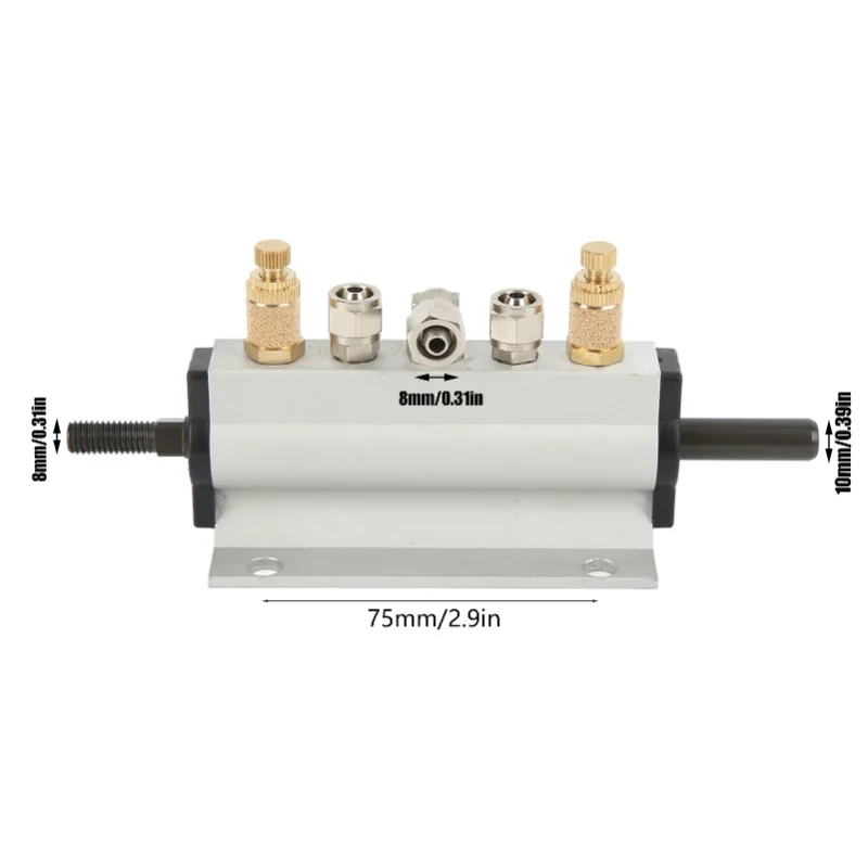 Car Foot Pedal Air Control Valve Aluminium Alloy Tire Changer Machine Supplies For Auto