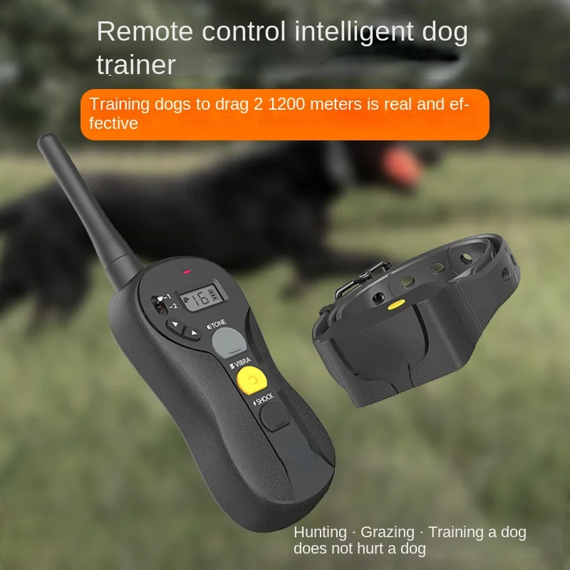 medium and large dog trainer collar remote control dog trainer anti-disturbance and anti-barking