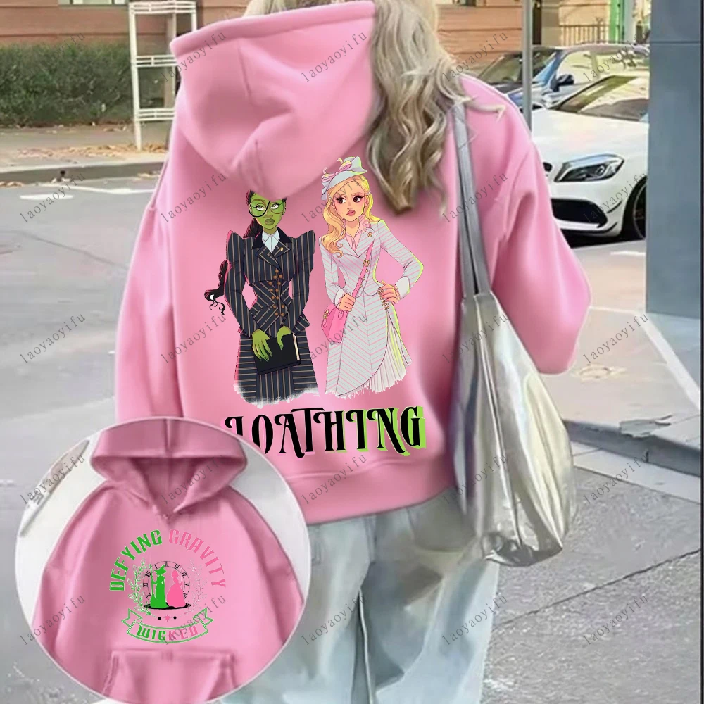 شريرة مطبوعة هوديي المرأة للجنسين البلوز طويلة الأكمام الشارع أزياء رياضية الإبداع نمط نمط الملابس