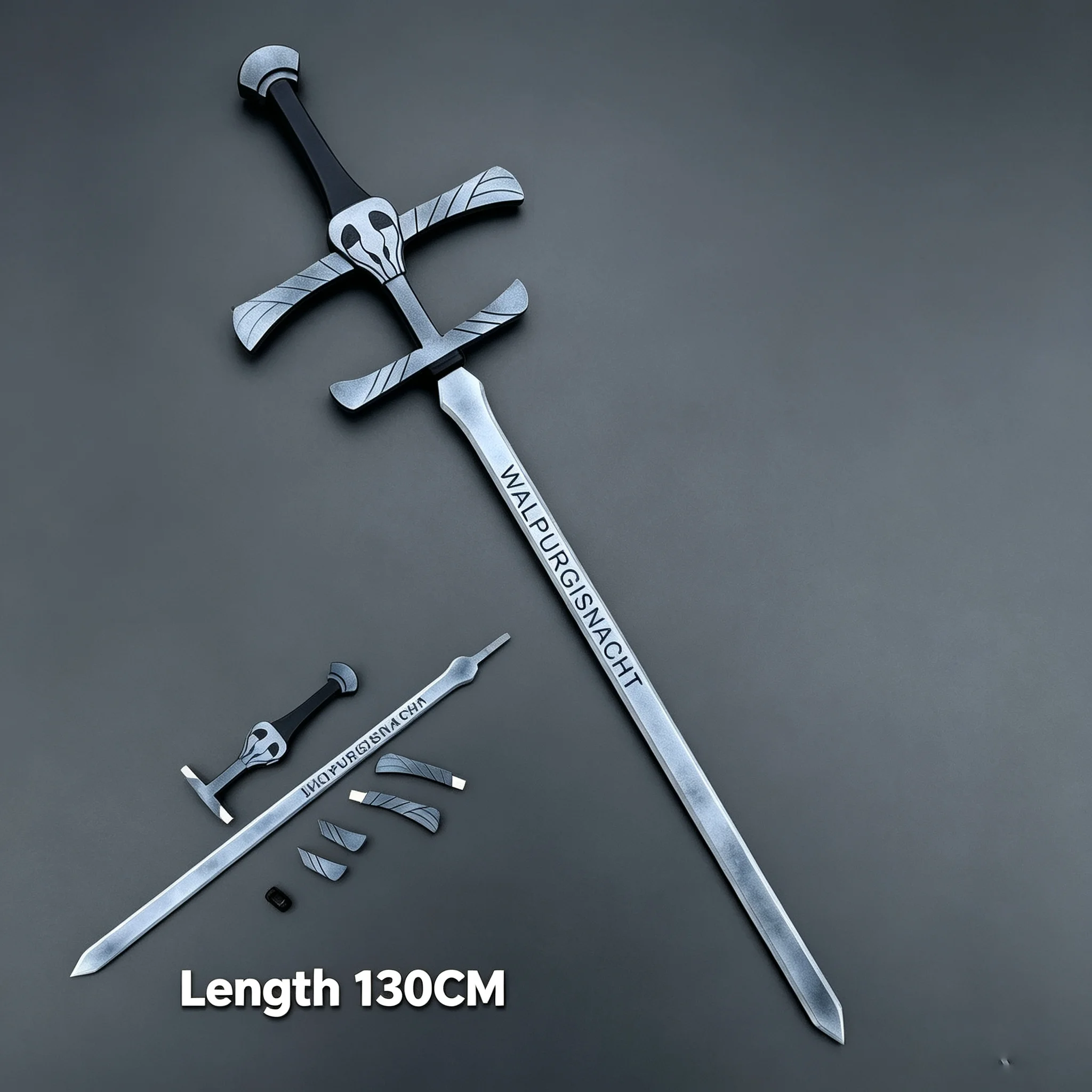 Faust Cos PVC Sword Weapons Game Limbus Company Cosplay Long Sword Prop Halloween Christmas Fancy Party Costume Accessories