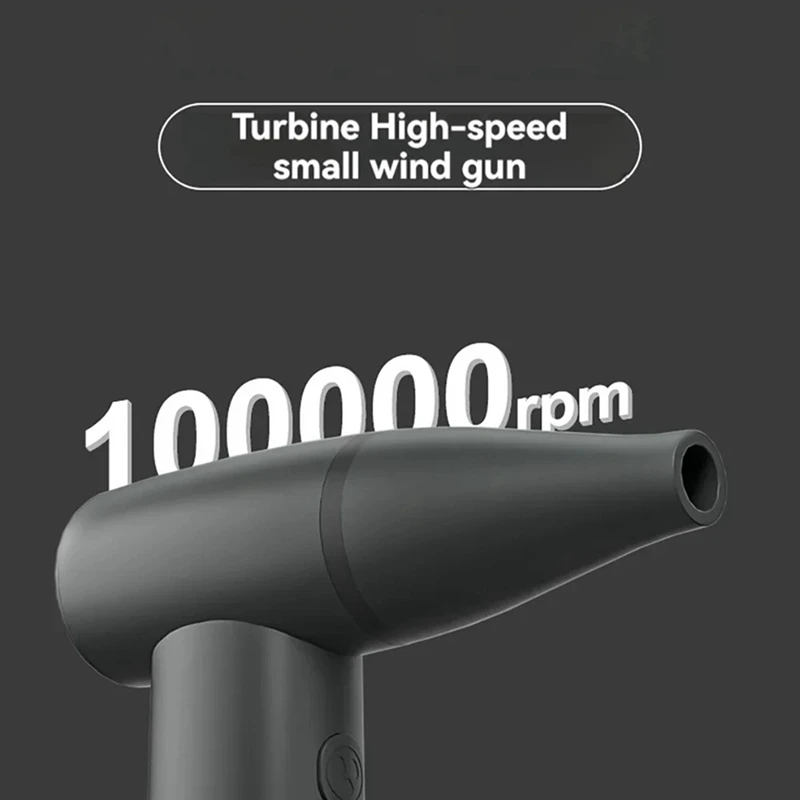 New 100000RPM Portable Brushless Motor Violent Fan Handheld High-Speed Turbo Jet Fan Outdoor Blower Super Powerful