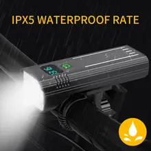 USB Rechargeable Bike Light Set 10000mAh #2