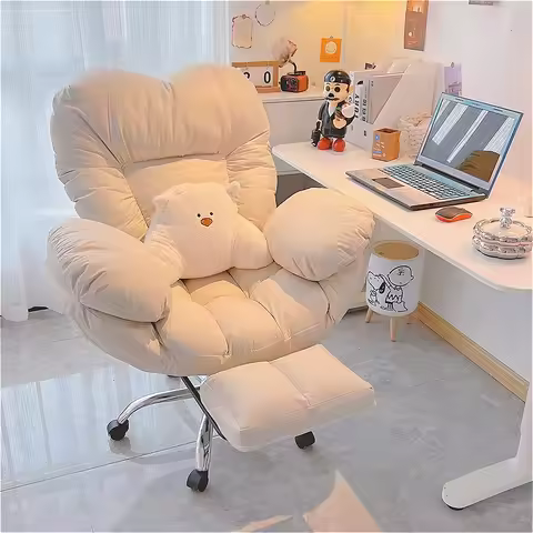 Modern Living Room Chairs Armchair Backrest Chair Relaxing Chaise Lounge Comfortable Swivel Sofa Deck-chair Aesthetic Furniture