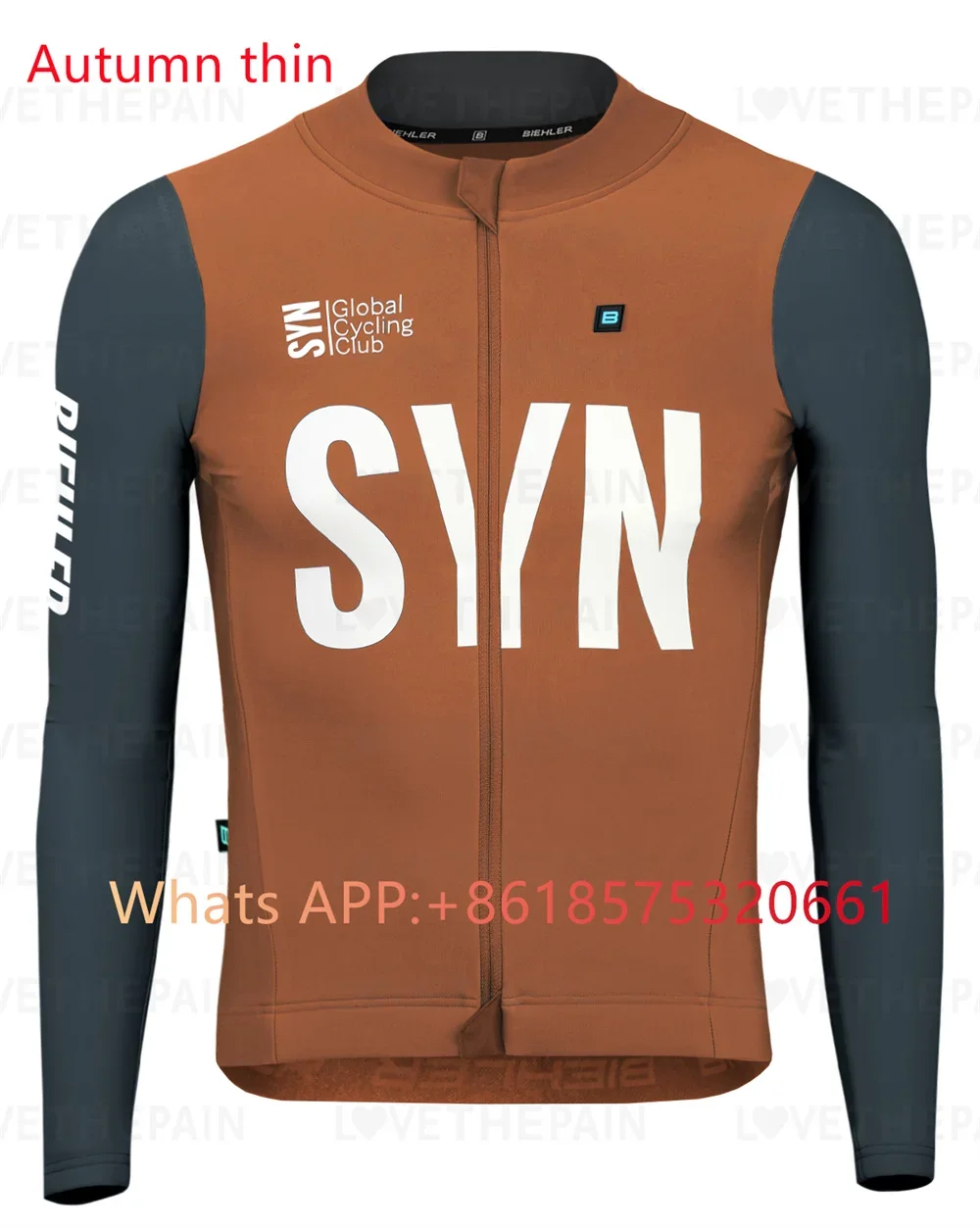 Primavera otoño hombres manga larga Ciclismo Jersey 2024 SYN equipo carrera camisas poliéster Ropa de bicicleta Ropa Ciclismo equipo carrera