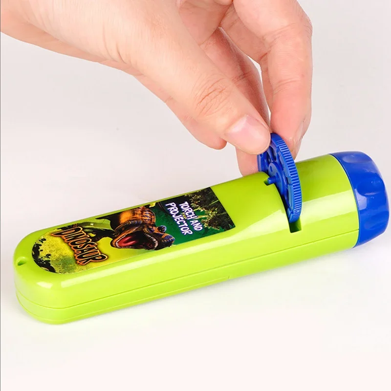 Projektor Dinozaurów Świecący Zabawki dla Dzieci Mini Lampa Projekcyjna Zwierzęta Syrenka Świecąca Latarka Projekcyjna Zabawki