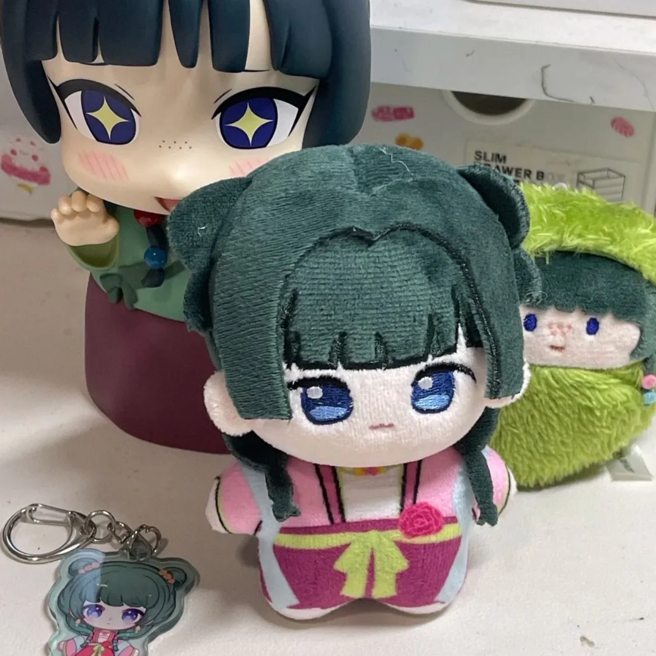 The Apothecary Diaries Jinshi Maomao Cosplay impression mignonne Nunu 10cm pendentif en peluche fille mignon sac à dos porte-clés cadeaux en peluche