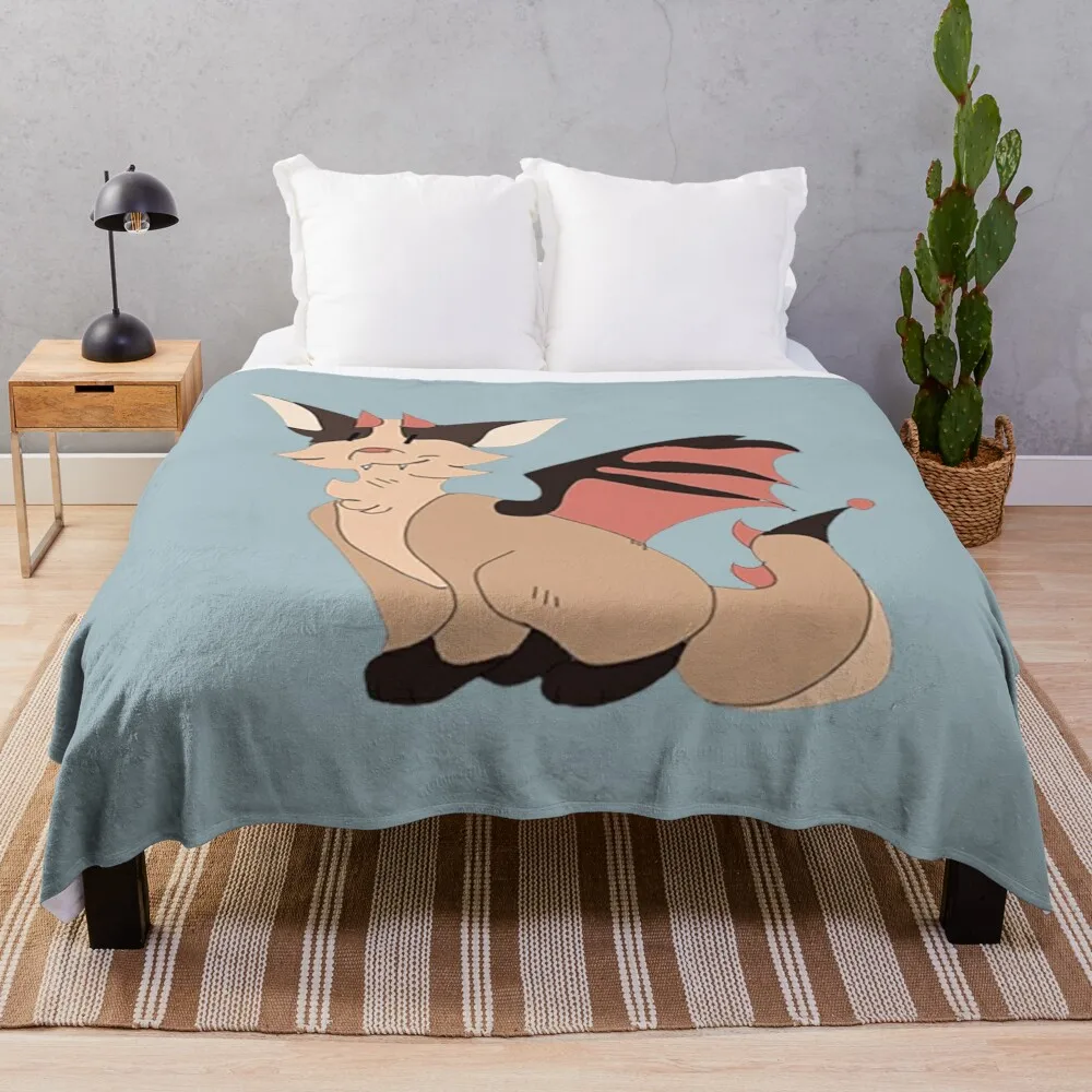 

adopt me bat dragon 1 Throw Blanket Decorative Throw Blankets For Bed Hairy Blankets