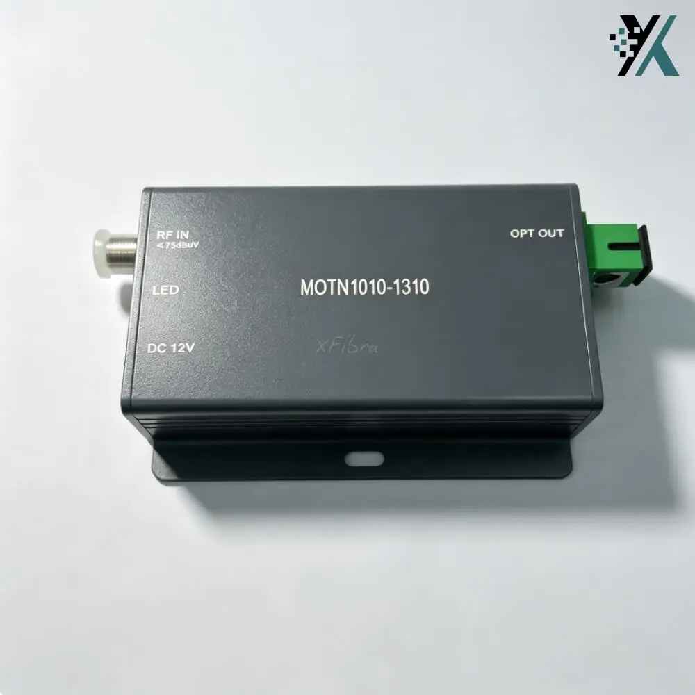 1310nm1550nm FTTH CATV Mini Fiber Optical Transmitter SC/APC 10mW RF Input Optical Transmitter No Power Adapter Wholesale