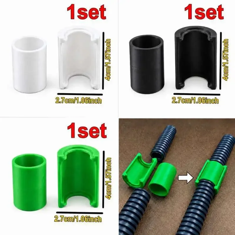 20mm to 20mm Flexible Conduit Connector Coupling Adapter for Electrical Pipe Tubing Fitting
