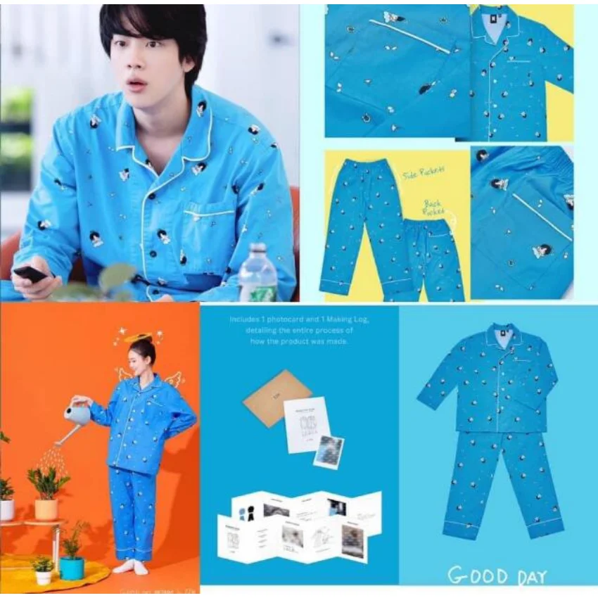 Kpop Pajamas Set Long Sleeve Loungewear Women Pajamas Ulzzang Popular Female Homewear Pjs Summer Korean Sleepwear Suits