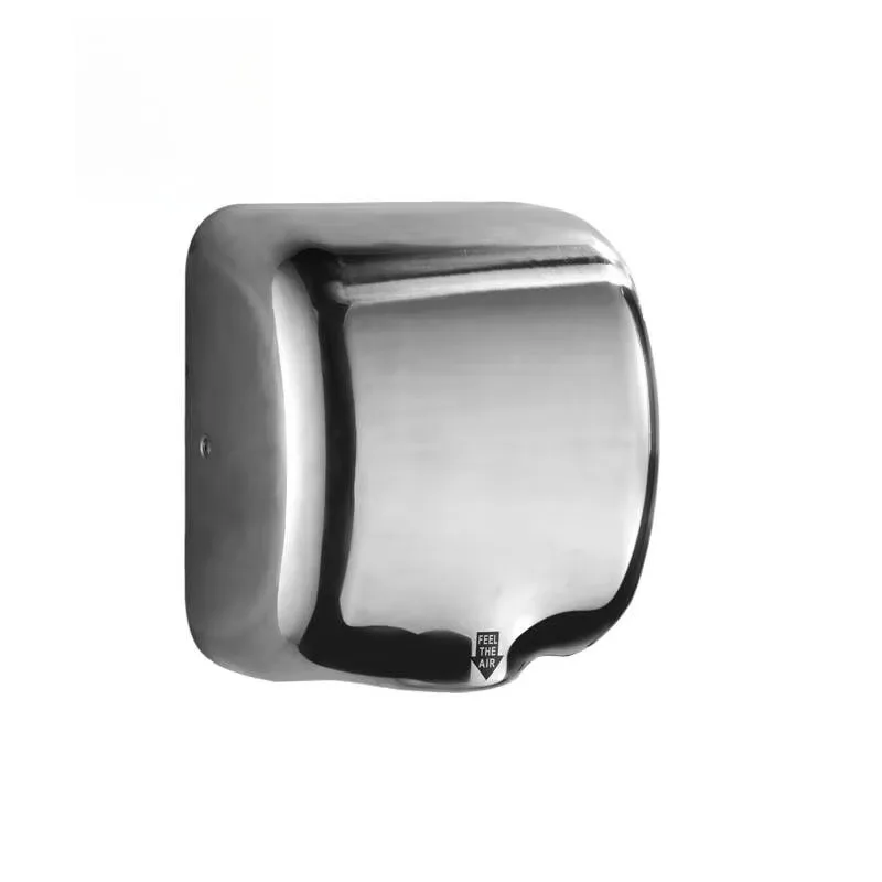 Hot-Selling Wall-Mounted Stainless Steel Fully Automatic Induction Hand Dryer High-Speed Hot and Cold Air 1200W