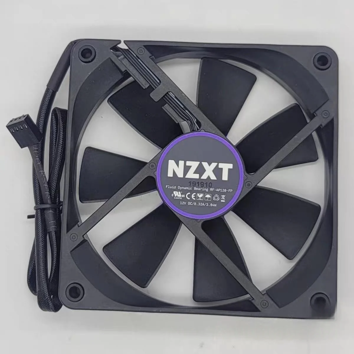 FOR NZXT 12025 12V 0.32A RF-AP120-FP 12CM Hydraulic 4-wire speed control and temperature control silent fan