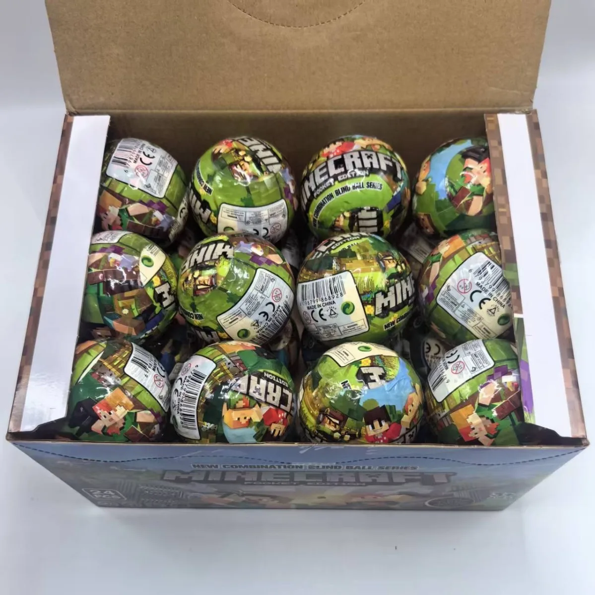 1/5 Stück My World Twisted Egg Blind Box Schlüsselanhänger Schüler-Spielzeug Puppenanhänger Geschenk