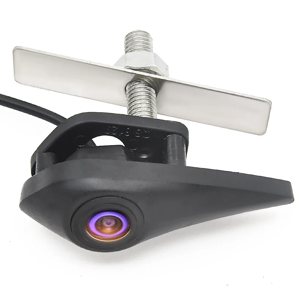 نظام ركن السيارة الأمامي للكاميرا المقاومة للماء بزاوية واسعة ccd CCD اللون لشعار Hyundai كاميرا أمامية علامة شعار الكاميرا #5