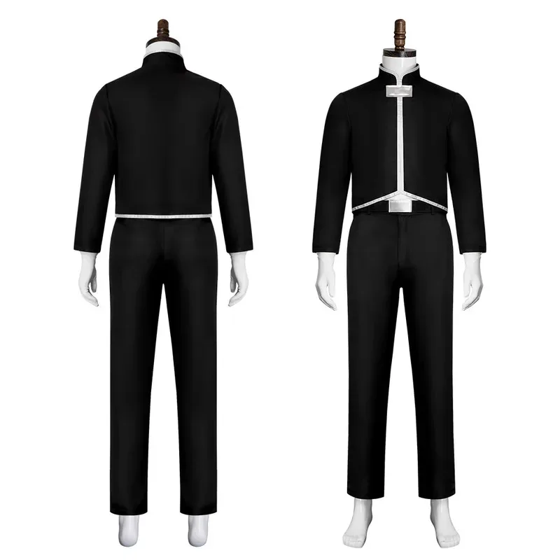 Anime Cos Fullmetal Alchemist Edward Elric Costumes Red Outfit Halloween Christmas Uniform Custom Size Cosplay Costume eo]5