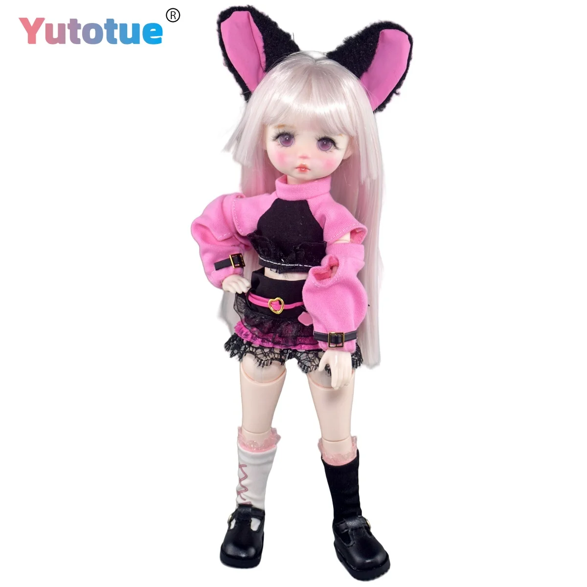 

YUTOTUE 12-дюймовая кукла для девочек, игрушка BJD, ручная роспись, модный комплект одежды для лица, подарок для детей