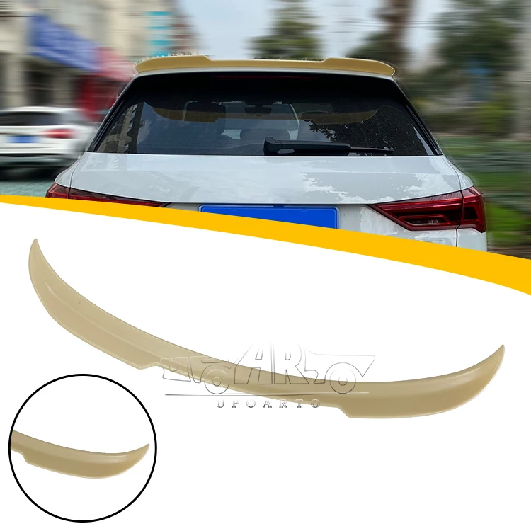 

Спойлер Haosheng Q3: Некрашеное удлинение заднего спойлера на крышу для Audi Q3 F3 2019-2023 гг.