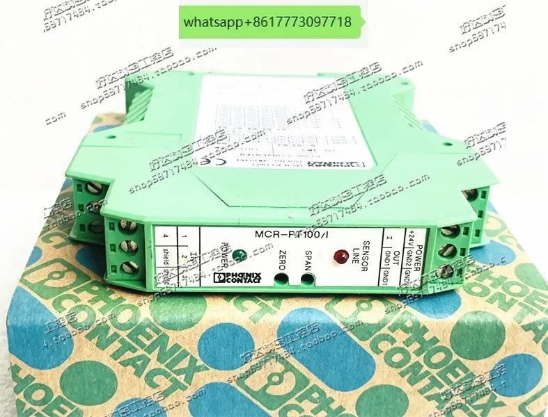 MCR-T-UI 2814090 Original Phoenix Measurement Transmitter MCR-PT100-I-2810353