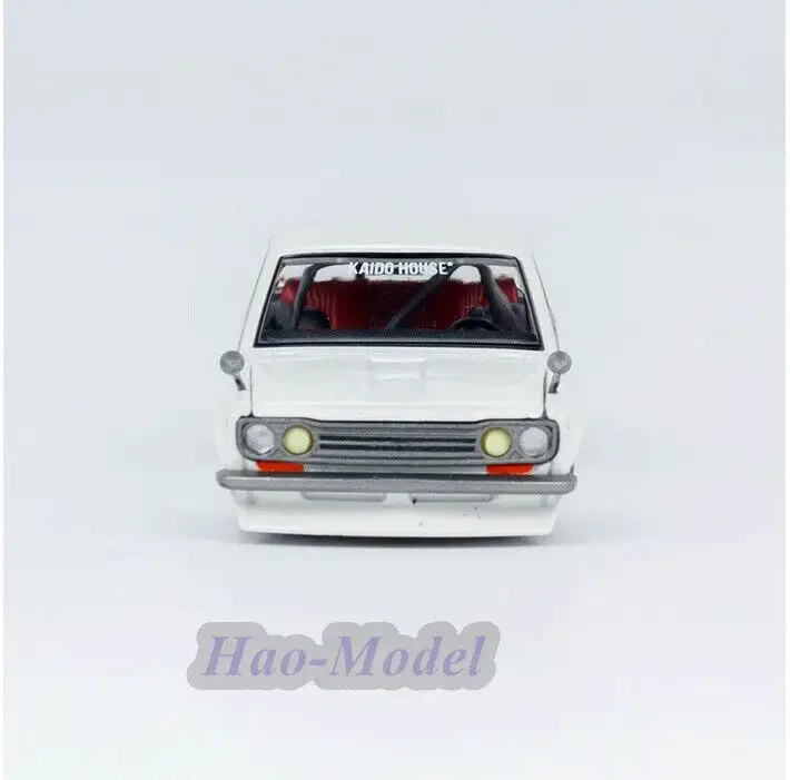 Kaido House-Modèle de voiture en alliage moulé sous pression, jouet de simulation, cadeau d'anniversaire, collection d'affichage de passe-temps, MINIGT Datsun 1/64, Nismo V2, 510