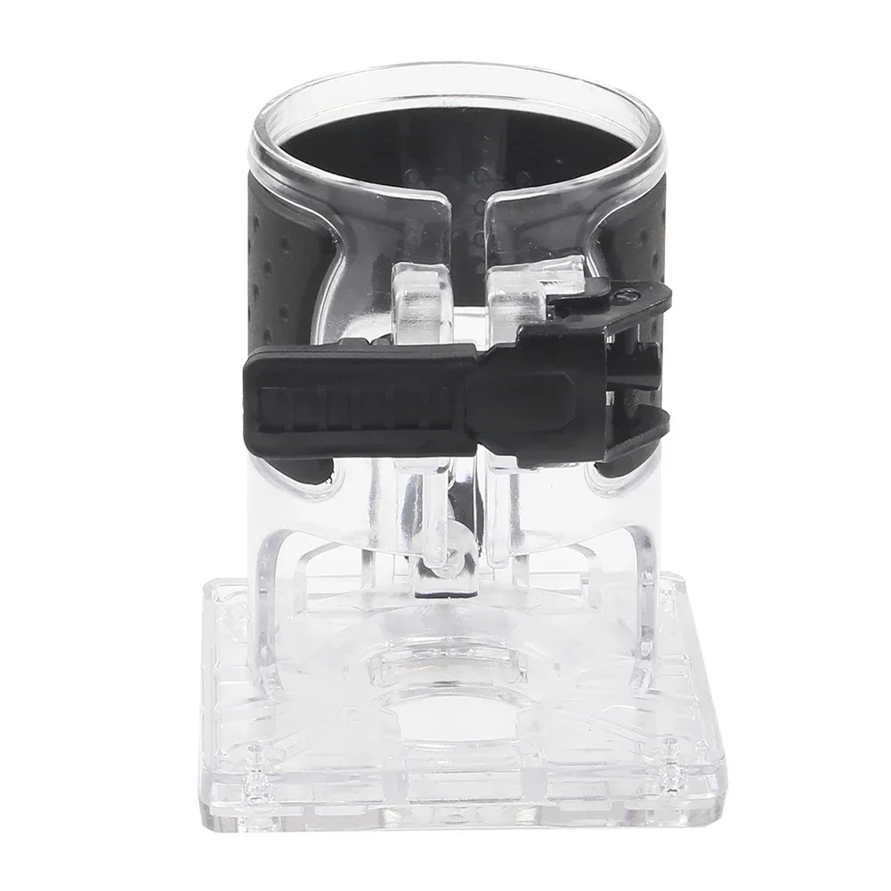 

Adjustable Router Base for Woodworking Electric Trimmer RT0701C WU601 with Transparent Material and Four Combination Screws
