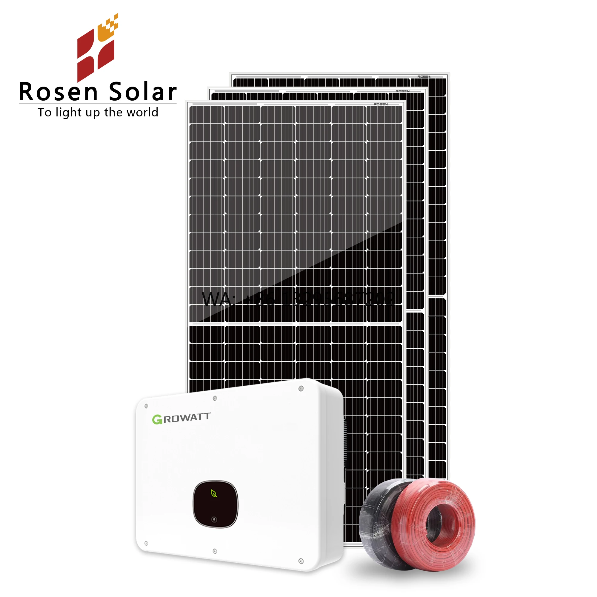

Grid Solar System 10kw Grid Tie Solar Panel System 10000w Pv