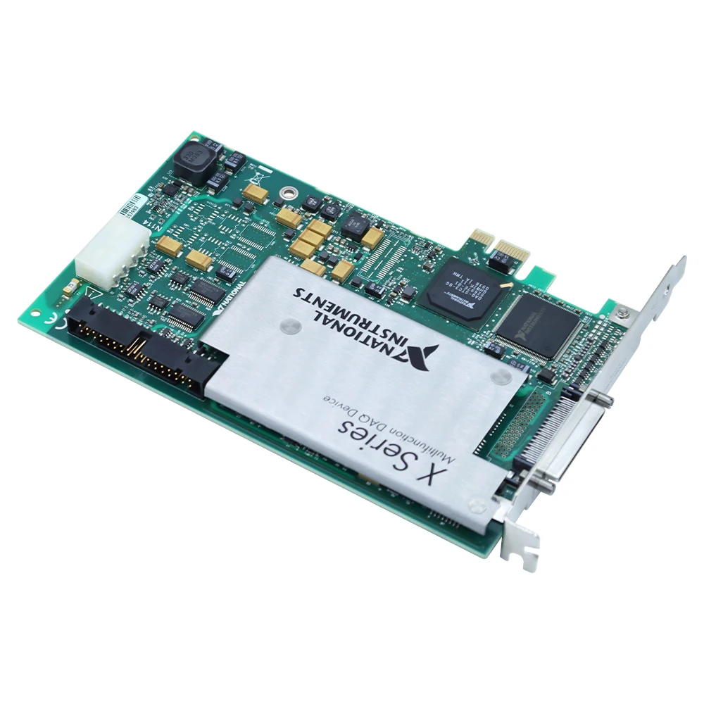Плата сбора данных NI PCIe-6351 X Series DAQ, 16 AI 16-бит 1.25 МГц/с, 2 AO 2.86 МГц/с, 24 DIO, 4 таймера, ±10В, PCI Express, Оригинал