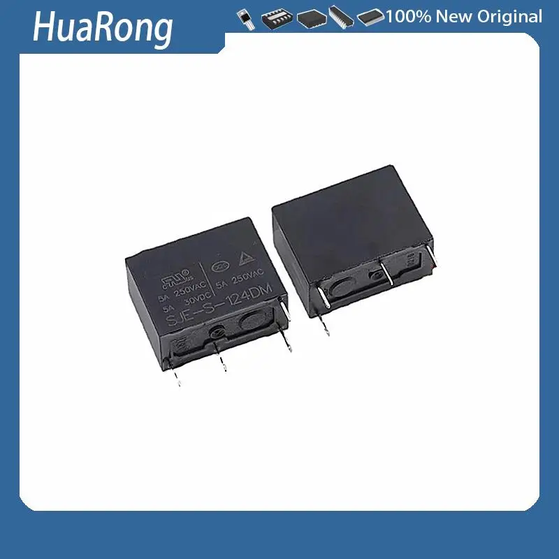 5Pcs/Lot  G5Z-2A 12VDC 12V  DC12V  24VDC  24V 5A  DC24V 6-PIN  SJE-S-124D  24V 24VDC  5A  DC24V 5-PIN