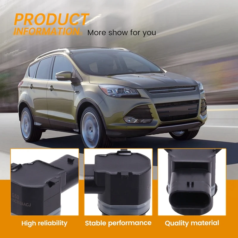 Car Reversing Radar PDC Sensor Car Parking Distance Assist Sensors CJ5T-15C868-AA For Ford Kuga 2013