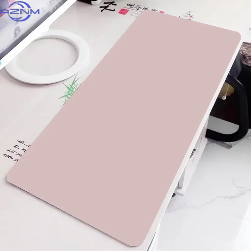Solid Green Gaming Mousepad Large Simple Gaming Keyboard Mouse Pad Laptop Carpet Table Pads Extended gamer Anti-Slip Desk Mats
