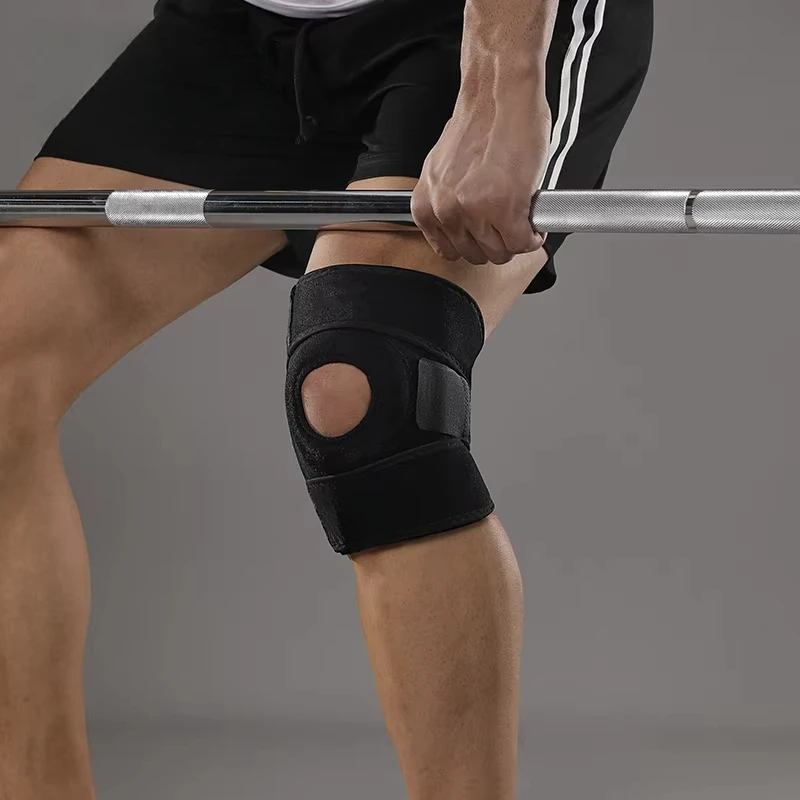 1 piece of sports and fitness knee pad, knee cap with adjustable knee support