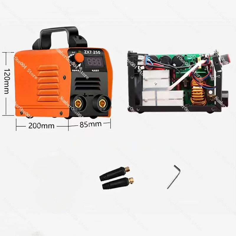 Applicable to 220V Inverter Arc Electric Welding Machine 20-250A IP21 IGBT MMA ARC Welder Digital Display ZX7-250 6mm welding