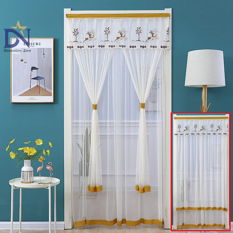 90*200CM No Punching Screen Door Curtain Anti Mosquito Insect Fly Bug Automatic Closing Household Ventilation Door Curtain