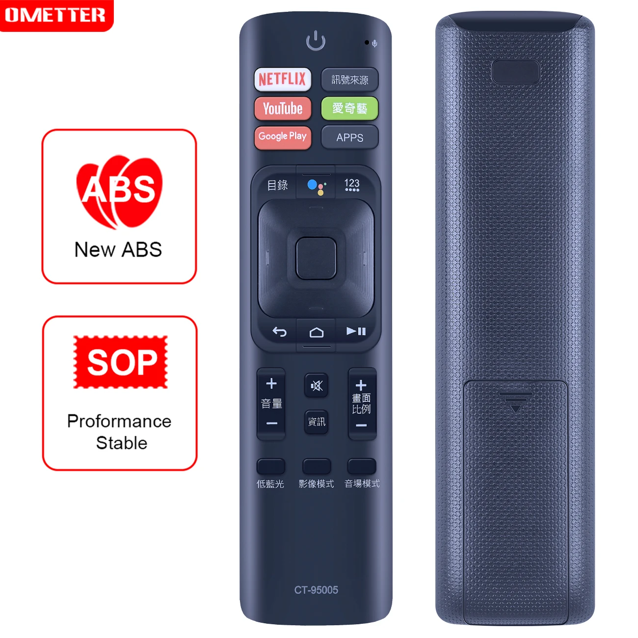 

CT-95005 remote control for Toshiba 43U7900VS 50U7900VS 55U7900VS 65U7900VS U7900VS series 4K HDR Android TV