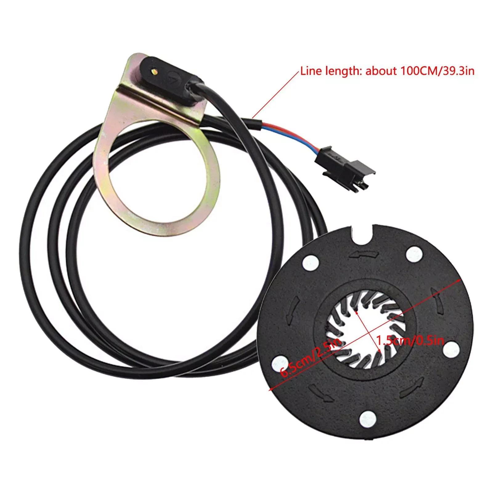 Sensor Kecepatan Pedal Sepeda Listrik PAS 5/8/12 Magnet Sensor Asisten E-bike