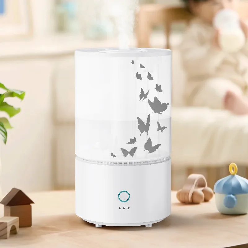 Top Filling Aroma Essential Oil TableTop Mini Air Humidifier Colorful Night Light  2.8L Electric Ultrasonic Aroma Humidifier