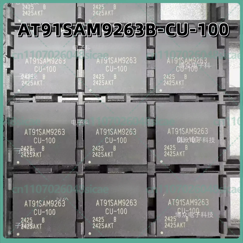 2-8pcs New Original AT91SAM9263B-CU-100 AT91SAM9263 BGA324 Embedded controllers and microprocessor chips