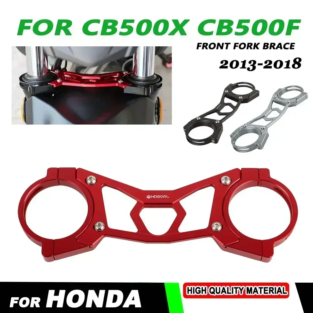 

For HONDA CB500X CB500F CB500 CB 500 X F 2013 - 2017 2018 Front Fork Brace Balance Shock Bracket Suspension Stabilizer Holder
