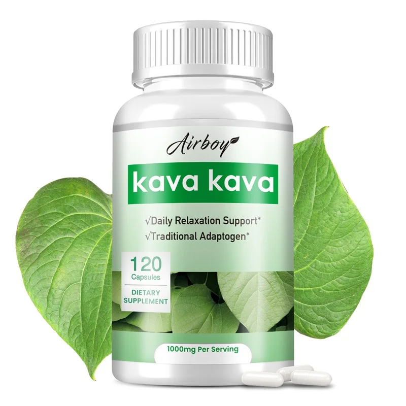 

Kava Kava - Helps Relax The Brain, Relieve Stress and Anxiety, and Improve Sleep Quality