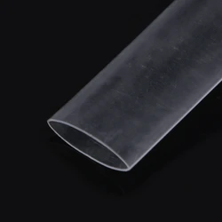 1M 2 : 1 Heat Shrink Tube Tubing Sleeve Dia 2/3/4/5/6/8/10mm Transparent Wrap Wi Dropship