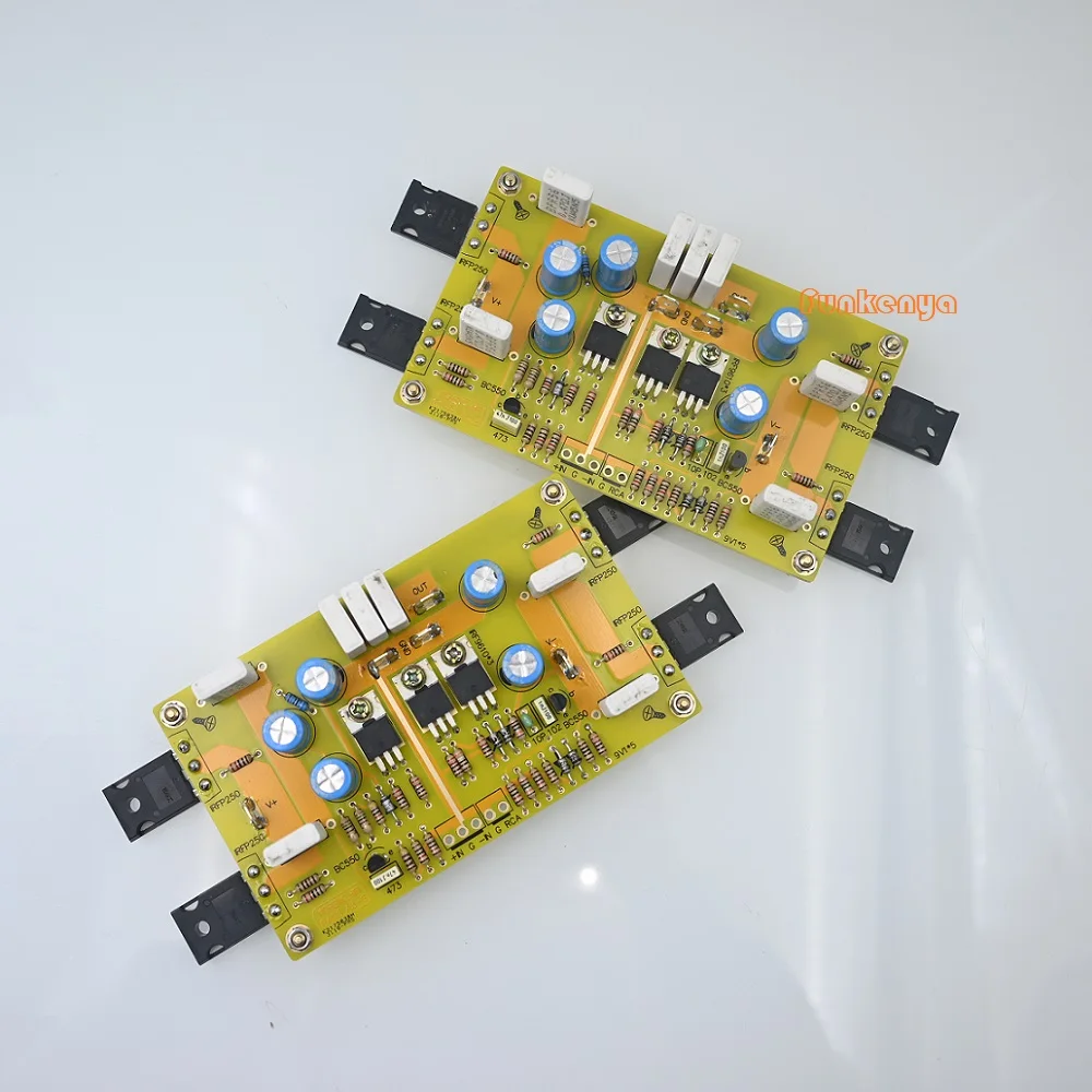 

1 Pair Refer To Pass A3 Power Amplifier Circuit Board Singe Ended Class A Amplifier Board 30W IRF9610 IRFP240