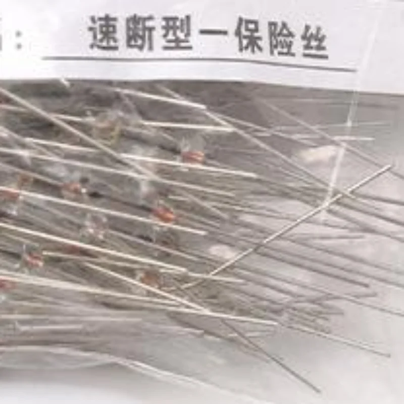 200PCS 3*10mm 0.5A/1A/2A/3A/5A Axial Fast Glass Fuse With Lead Wire 3*10 0.5A 1A 2A 3A 5A