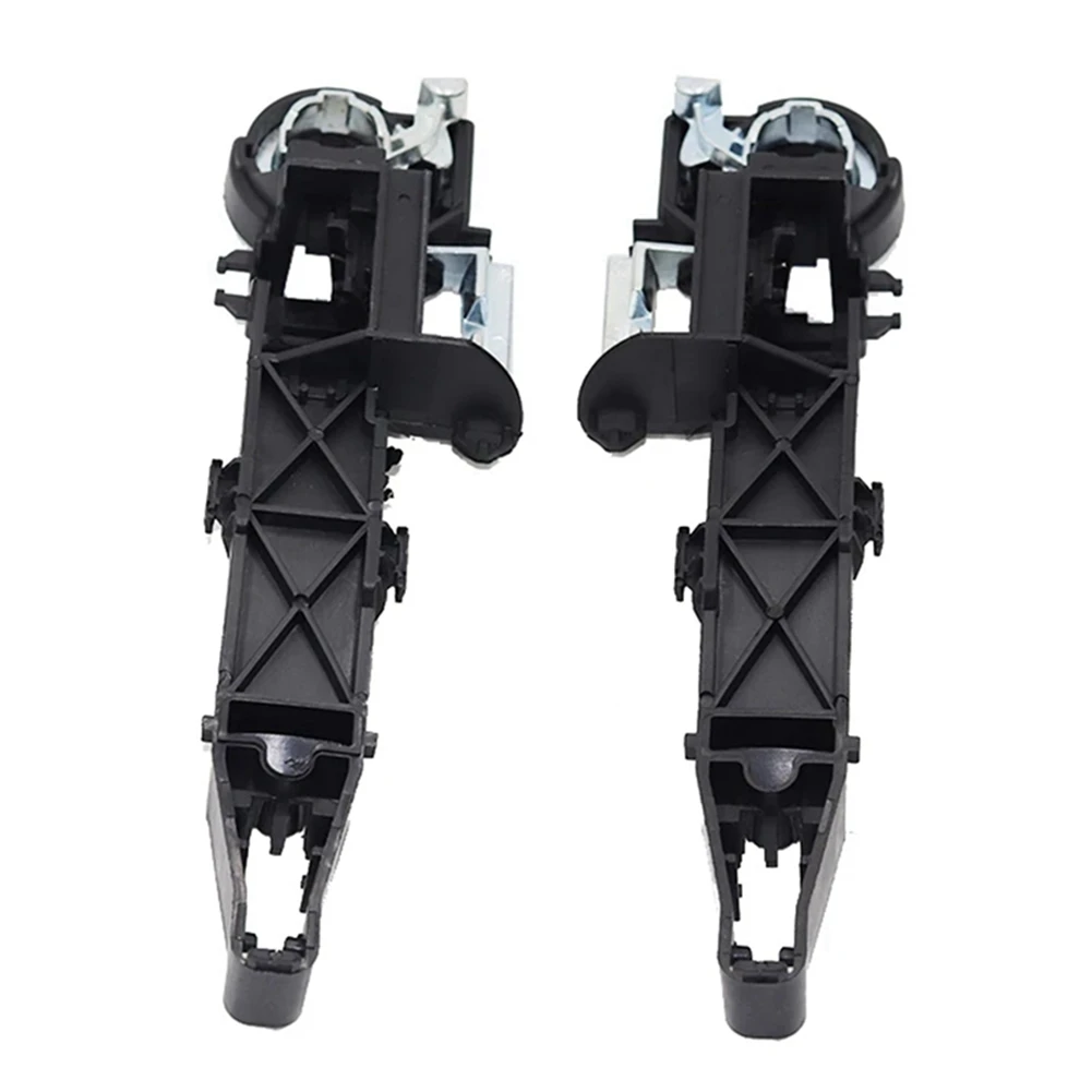 [A93Z!】 1 Pair Car Door Handle Black Plastic For Renault Master 3 Master GII MOVANO B 2010 806071150R 806068194R 806079208R 8060